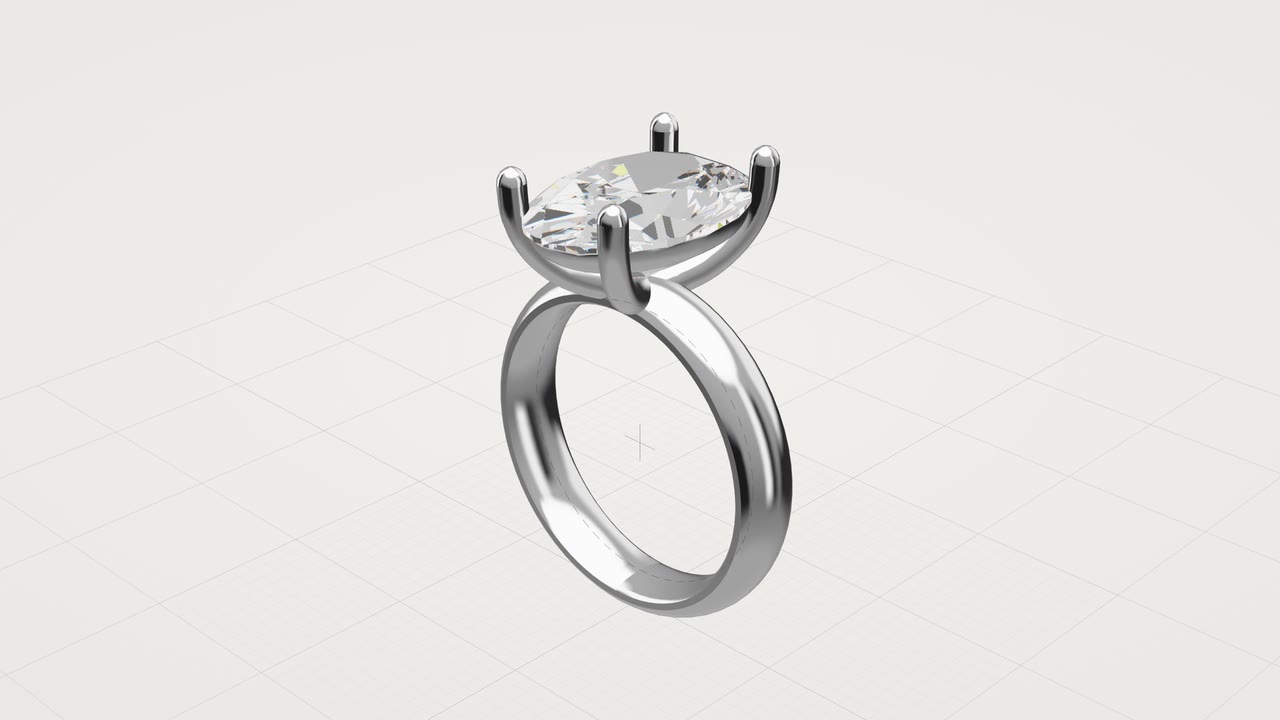 CASTT design studio, perspective view · Dimension lines off